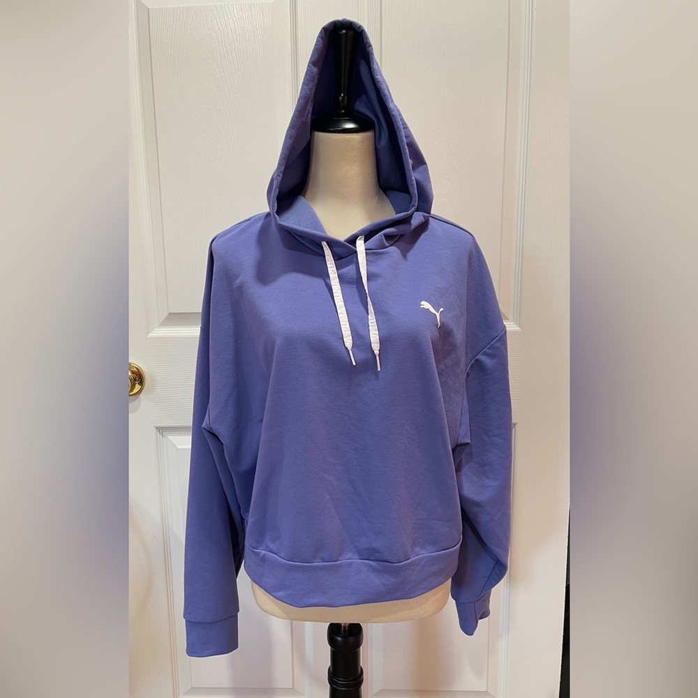 Puma Women's Lavender Hoodie Sweater